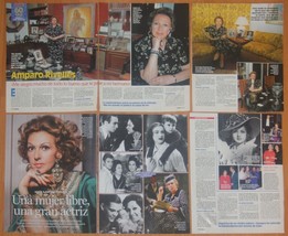 Amparo Rivelles Lot Presse Fotos Magazin Film Spanisch Spain Actress Cli... - £6.65 GBP