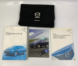 2010 Mazda CX-9 CX9 Owners Manual Handbook Set with Case OEM J01B30047 - $19.79