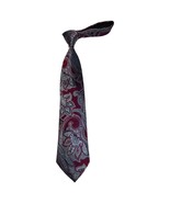 Men&#39;s 100% Silk Necktie By Bruno Piattelli Paisley Floral Fancy BP10 Win... - $927.89 MXN