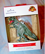 Boxed Hallmark Ornaments-Giganotosaurus-Jurassic World - $19.79 CAD