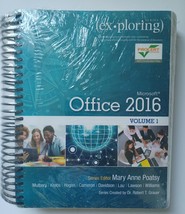 Exploring Microsoft Office 2016 Volume 1; MyITLab / SEALED / Spiral Bound - £23.24 GBP