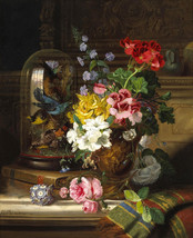 Art Giclee Printed Oil Painting Print Classical still life flower Canvas - £6.04 GBP+