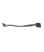 ATX Flat Floppy Cable  Black 6&quot; (4-Pin Molex To Floppy) - $2.59