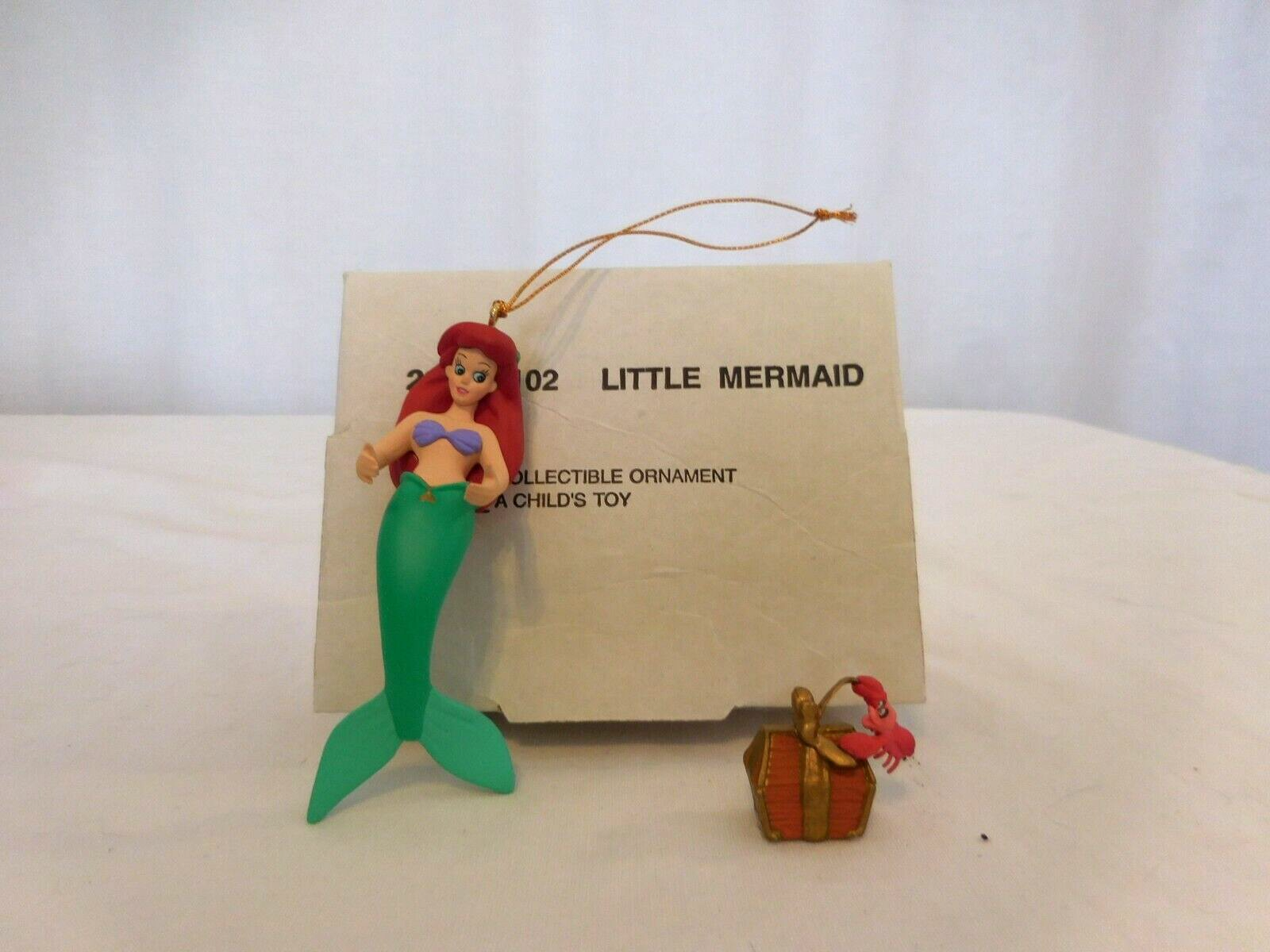 Primary image for Grolier Disney Christmas Ornament Disney Little Mermaid IN BOX