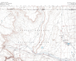 Railroad Point Quadrangle Nevada-Oregon 1965 Topo Map USGS 15 Minute Top... - $21.99