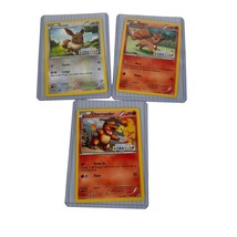 Lot of 3 Pokemon TCG Build-a-Bear Promo Cards Charmander, Eevee and Vulpix - £26.28 GBP