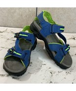 Candies Water Sandals Blue Green Boys Sz 6.5 Athletic Plastic Buckles - $11.88