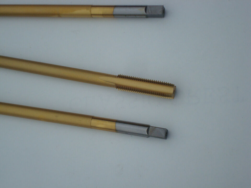 6 pcs Vermont Tool &amp; Die 7/16&quot;-20 EXT NF HS-G H7 4 flute TN left hand 11... - $344.72