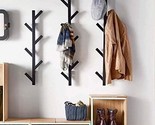 Black Premium Racks Wall-Mounted, Contemporary, Modern Coat And Hat Rack. - £61.68 GBP