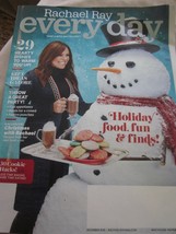 Every Day Everyday With Rachael Ray December 2015 Holiday Food Fun &amp; Finds New - £7.85 GBP