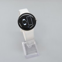 Google Pixel Watch GA03182-US 41mm Polished Silver Case w/ Chalk Band image 2