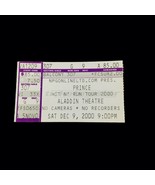 PRINCE R&amp;B POP ICON TICKET STUB 12/09/00 HIT N RUN TOUR ALADDIN THEATRE ... - £148.54 GBP