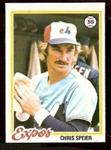 Montreal Expos Chris Speir 1978 Topps # 221 Nr Mt - £0.48 GBP