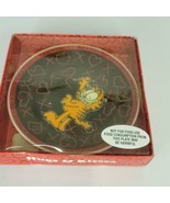 Enesco Garfield Valentine Hearts Mini Plate With Easel Hugs And Kisses - £23.79 GBP