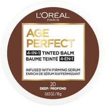 L&#39;Oreal Paris Age Perfect 4-in-1 Tinted Face Balm Foundation with Firming Serum, - £12.64 GBP