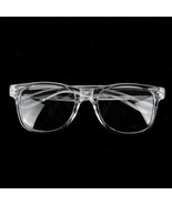 Classic Square Crystal Translucent Frames Clear Lens WaYfe Big Eyeglasse... - £9.84 GBP