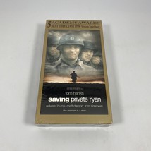Vintage Saving Private Ryan Factory Sealed VHS Tom Hanks Watermarks - £5.62 GBP