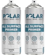Polar All Surface Primer Matt White - 2 x 400ml - Multi Surface Spray - ... - $642.87 MXN