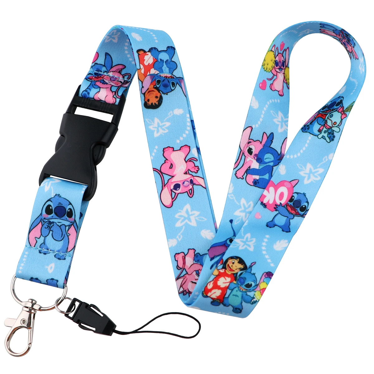 Cute Alien and Angel Credential Holder Cartoon Lanyards for Key Neck Str... - $5.31 CAD
