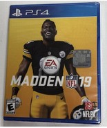 Madden NFL 19 (PlayStation 4) PS4 Antonio Brown Cover EA Sports 2018 Foo... - $174.34 MXN