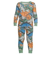Jurassic World Toddler Boys 2 Pc Long Sleeve Snug Fit Pajama Set Orange ... - £14.01 GBP