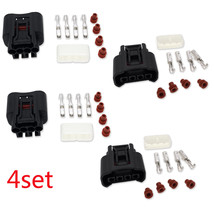 4X Ignition Coil Plug Connector Kit 90980-11885 For Toyota Altezza SXE10 GXE10 - £16.69 GBP