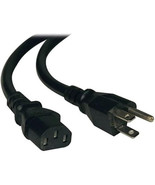 Eaton P006-L10 EATON TRIPP LITE SERIES COMPUTER POWER CORD, NEMA 5-15P T... - $48.06