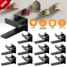 12X Baseball Cap Hat Rack Wall Door Hanger Storage Organizer Hooks Self-... - $21.99