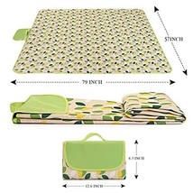 Jabells Foldable Lightweight Floor Outdoor Camping Cotton Portable Mattr... - £26.79 GBP