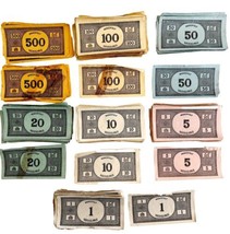 Monopoly Game Antique Lot Of Money 1935 Apx 100 Pieces 1 5 10 20 100 500 C94 - £15.97 GBP