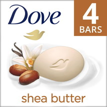 Shea Butter Beauty Bar - 4 Bars of Pure Pampering, 4 Oz Each - £15.51 GBP