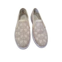 Cole Haan Grand OS Slip On Shoes 6 1/2B Womens Die Cut Beige Round Toe S... - £22.50 GBP