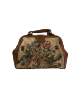 Vintage Paola Del Lungo Italian Leather Brown Doctor Satchel Designer Ha... - £70.08 GBP