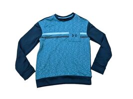 Boys Under Armour Pullover Sweatshirt Sz Large 14  Loose Fit Excellent C... - $13.76 CAD