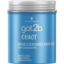 got2b CHAOT Hair modeling fiber gum 100ml - Made in Germany- FREE SHPPING - $292.64 MXN