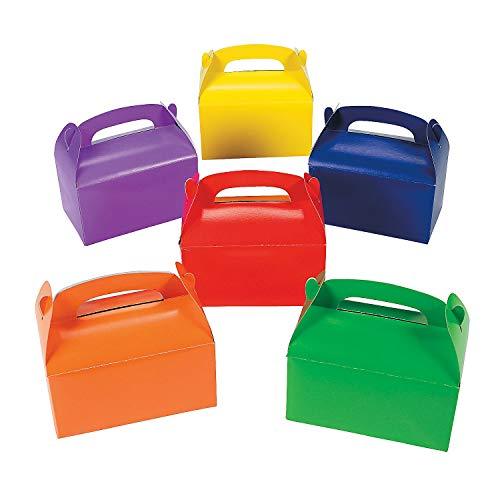 Fun Express - Asst. Bright Color Treat Box - Party Supplies - Containers... - $6.85