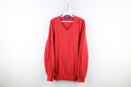 Vineyard Vines Shep &amp; Ian Mens XL Whale Logo Cashmere Blend Knit V-Neck Sweater - £55.35 GBP
