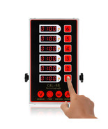 6 Channel Digital Kitchen Timer Cooking Reminder Commercial Loud Ring Al... - €136,49 EUR