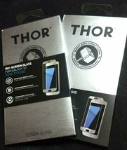 THOR Original Tempered Glass for Samsung Galaxy S7 Protector EDGE TO EDGE Pearl - £5.91 GBP
