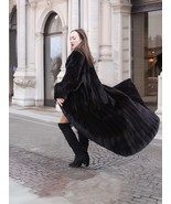 The Raven Waltz – NAFA Black Female Mink Full 94&quot; Sweep Coat Fast Shipping - €1.037,34 EUR