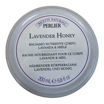 6.8 oz New PERLIER Italy Lavender Honey Nourishing BODY BALM Cream Jar F... - $19.34