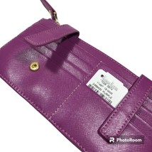 Neiman Marcus women&#39;s Id Slim Organizer Wallet.Plum.Nwt - £29.89 GBP