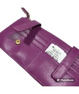 Neiman Marcus women&#39;s Id Slim Organizer Wallet.Plum.Nwt - $37.40