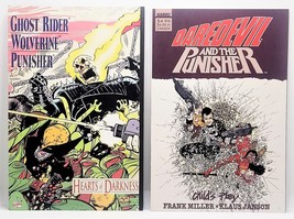 Ghost Rider; Wolverine; Punisher; Daredevil Marvel Team-up Graphic Novels - CO6 - £21.98 GBP