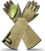 Garden-Ready Thorn Proof Gloves with Elbow-Length Cuff | Perfect for All... - $53.41