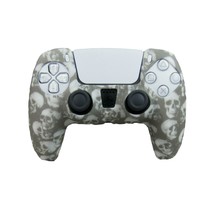 For PS5 Controller Grip Cover Silicone Gaming Accessories White Skulls D... - $148.93 MXN