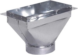 Master Flow Register Box 12 X 6 In. To 6 In. Universal Flange Galvanized... - £18.29 GBP