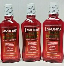 ( LOT of 3 ) Lavoris Fresh Breath Mouth Wash Original Cinnamon 16.9 FL O... - €42,36 EUR