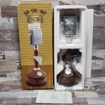 Grand Ole Opry On The Air Wooden Phone w/ Integrated Handset VTG Art Deco - $59.39
