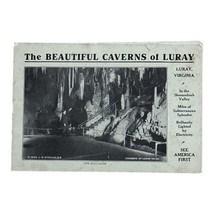 The Beautiful Caverns of Luray Virginia Brochure and short History 1925 ... - £11.76 GBP